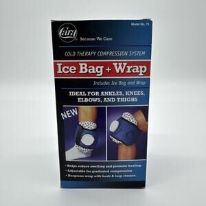 Cara Ice Bag Wrap Cold Therapy Compression System Neoprene Wrap with Hook